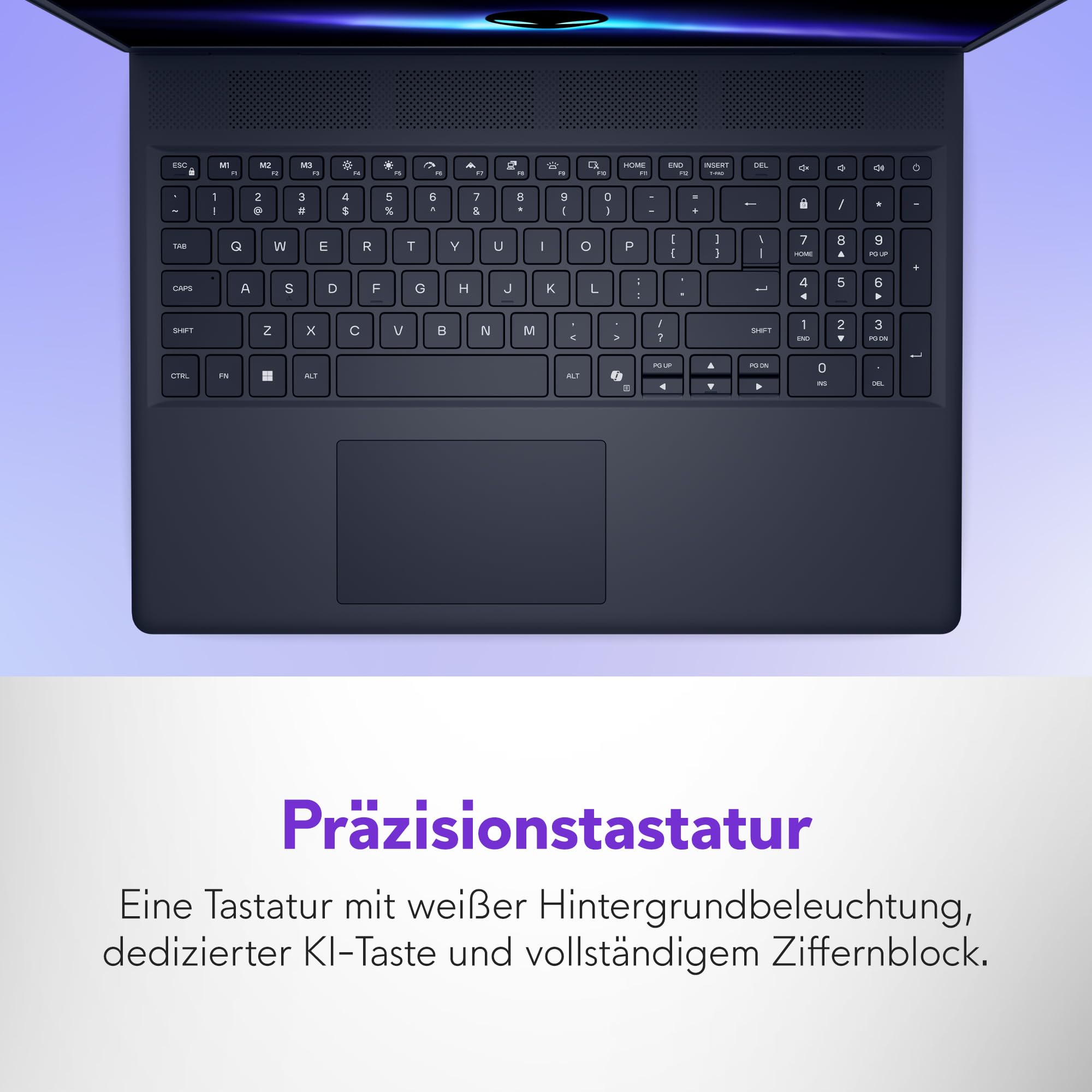 Alienware 16 Aurora Gaming Laptop AC16250 16" WQXGA 120Hz 100% sRGB Display, Intel 7 240H, NVIDIA GeForce RTX 5060, 16GB RAM, 1TB SSD, 3 Monate Game Pass, W11 Home, QWERTZ-Tastatur - 1 Jahr Garantie 8