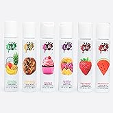 Wet 6-Pack Flavors Sampler - Strawberry, Watermelon, Passion Punch, Tropical Explosion, Chocolate Chip Cookie, and Cupcake | Made Without Parabens, Gluten-Free, Stain-Free, Travel-Friendly, 1 fl oz ea