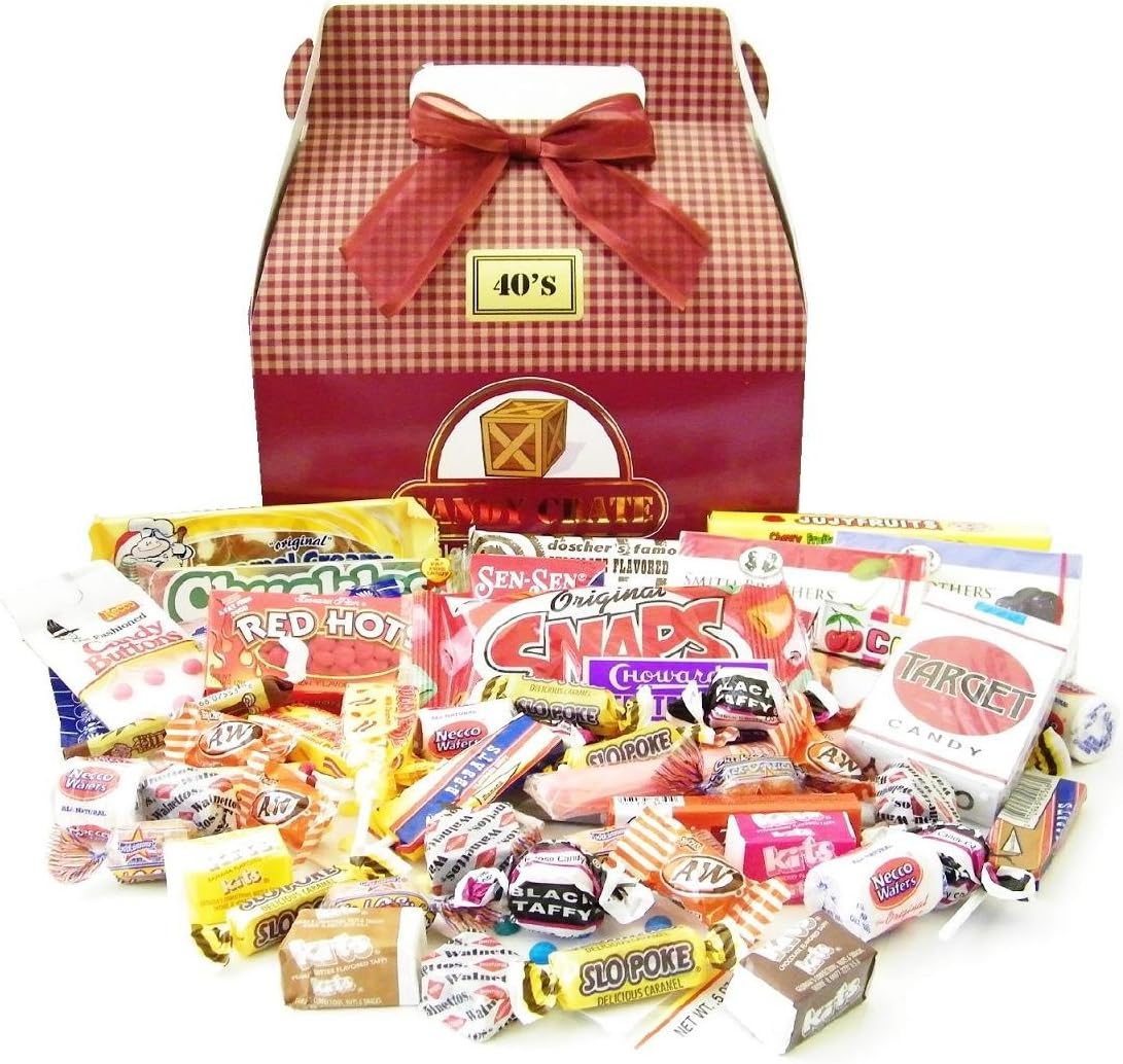 Candy Crate 1940's Retro Candy Gift Box Amazon.ca Grocery