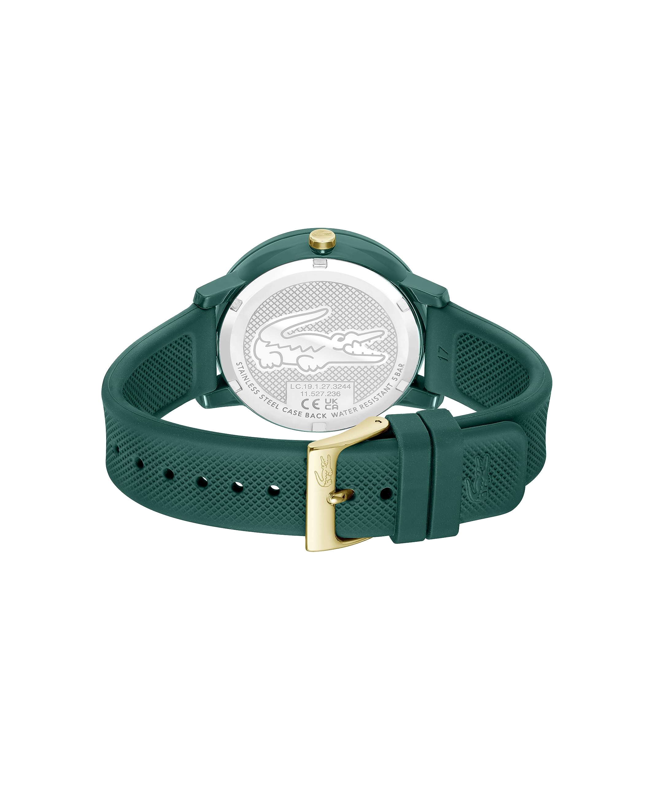 Lacoste Analogue Multifunction Quartz Watch for Women LACOSTE.12.12 Multi Collection with Silicone Bracelet
