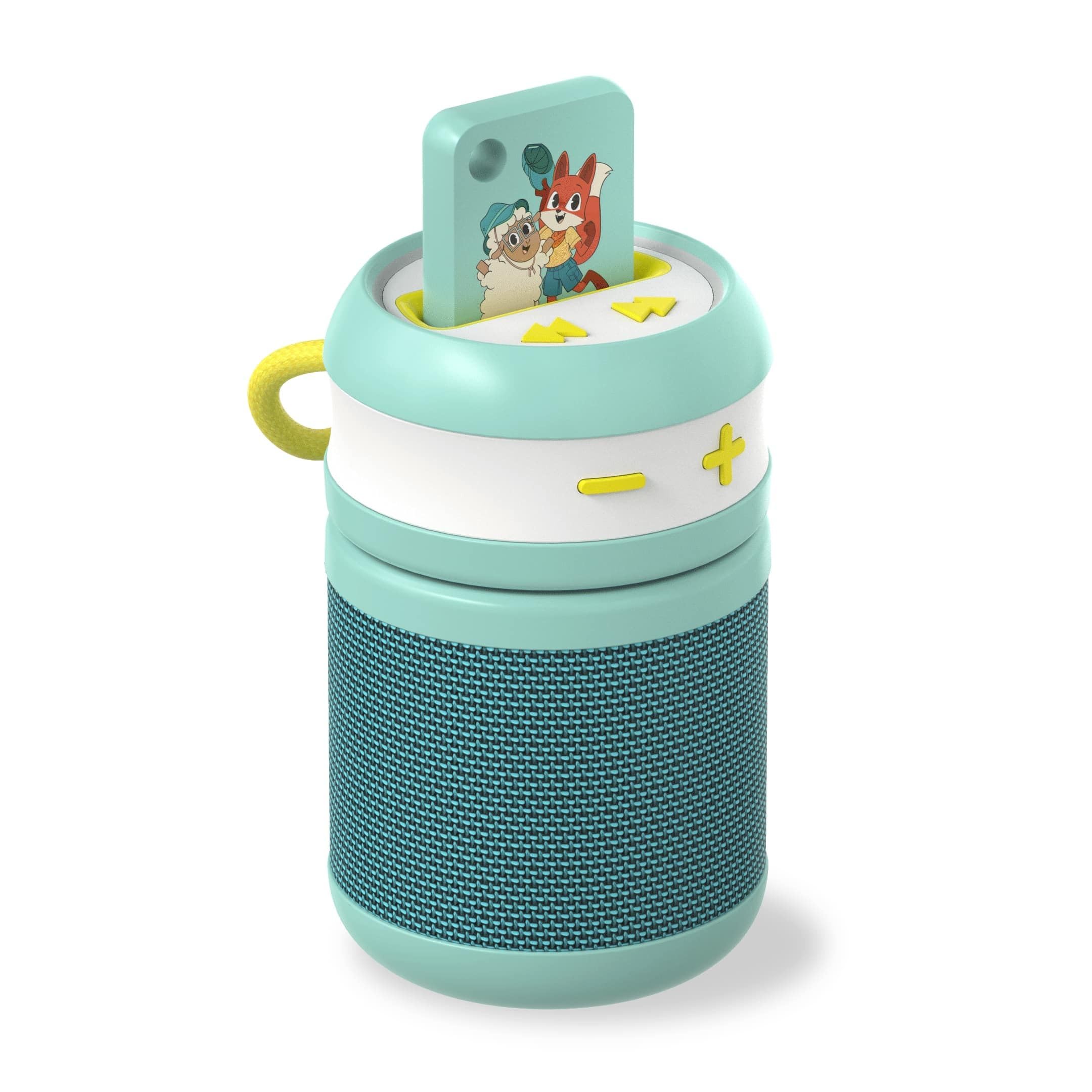 Galakto - Kinder Musik- und Hörspielplayer für zuhause und unterwegs, inklusive Token „Fox & Sheep – Osaka/Schlaf gut“, ohne Internet überall hörbereit, kinderleichte Bedienung, Lange Akkulaufzeit