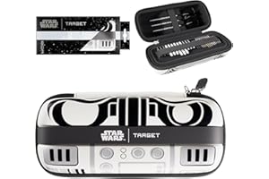 Target Darts Star Wars Stormtrooper BOA Wallet | Storm Trooper Premium Dart Case with Imperial Design, Swiss Point Tip Storag