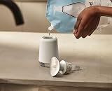 Joseph Joseph Presto Hygienic Stone Soap Pump Dispenser Large Push Head view 4