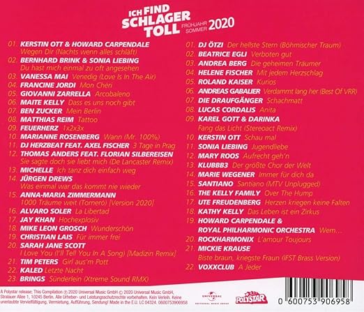 Ich Find Schlager Toll Fruhjahr Sommer 2020 Amazon De Musik