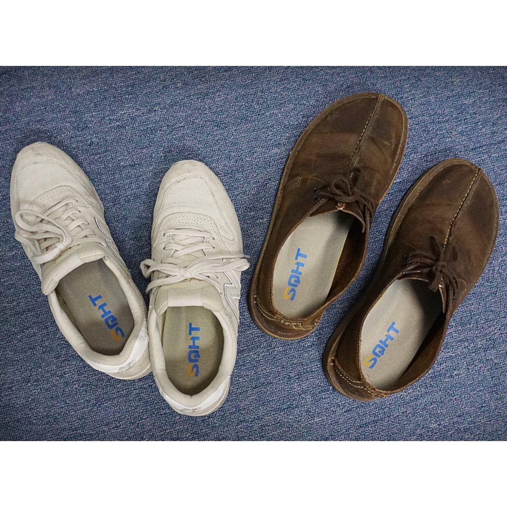 Athletic Running Shoe Insoles Comfort Foam Insert Providing Excellent Shock Absorption and Neutral Arch Support, Orthotic Insoles (S | 1~4.5 Big Kids/4~6 Women\'s)