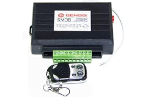Genssi Wireless 12V 2-Channel High Power Transmitter & Receiver On/Off Strobe Flash Pulse LED Light Bars