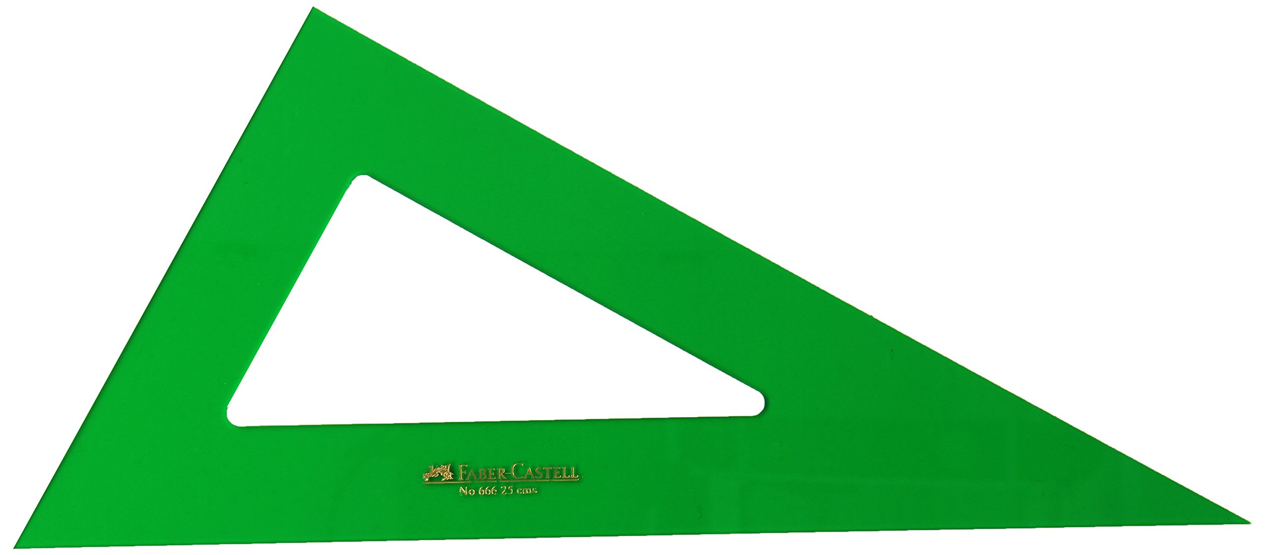 Faibo 734223 – Triangle, 25cm, Green.
