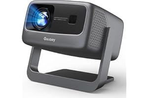 GOIAEY [2000 ANSI/ Official-NetfIix/360°Stand] Outdoor Projector with WiFi and Bluetooth, Auto Focus, Auto Keystone 4K Projector Native 1080P Support 36W DoIby Audio Smart Proyector