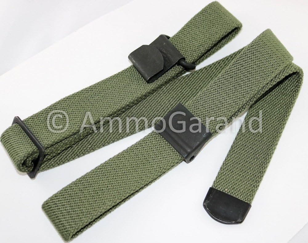 AmmoGarand 2 Pack M1 Garand Rifle Sling Cotton  OD Green, Slings