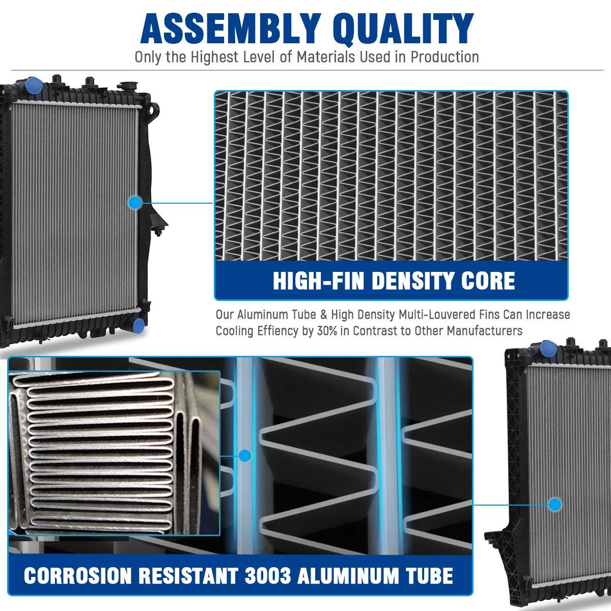 Replacement Parts Cu2739 Radiator Replacement For Dodge Durango Chrysler Aspen 2004 2005 2006 2007 2008 2009 V6 V8 4 7l 5 7l 3 7l Automotive Startsolar Com Au