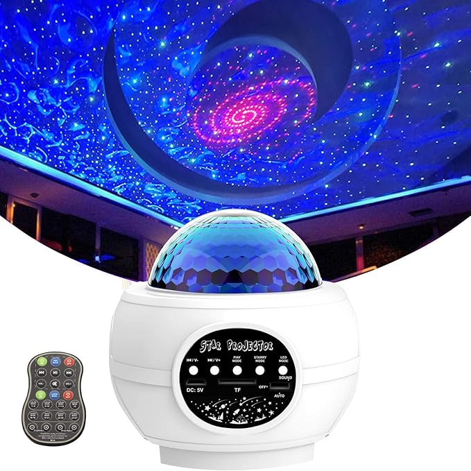 Amazon.com: ELECBYTES Star Projector Galaxy Light Projector for Bedroom