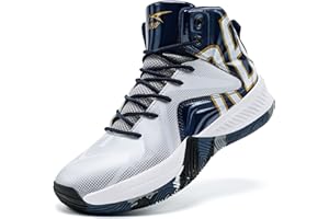 ASHION Kids Basketball Shoes Boys Girls High-Top Sneakers Non-Slip Sport Shoes(Little Kid/Big Kid) Size