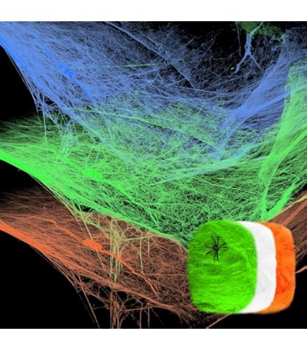 LED Blue Flame Light Bulb For Giant Skeletons - 19.7ft Cord, 4 Lighting Modes