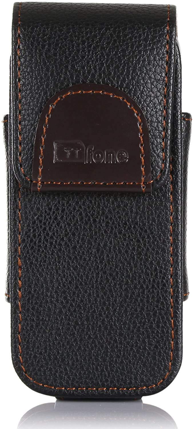 TTfone Premium Holster Case Impact Resistant with belt clip Big Button Mobile Phones (TTCS3 Nova TT650)