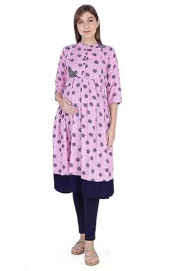Women's Rayon A-Line Kurta