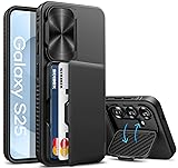 SIXBOX for Samsung Galaxy S25 Case Wallet, Built-in