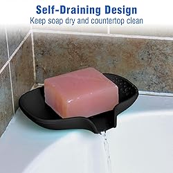 AIMAIAIMAI 3 Pack Soap Dish, Soap Dishes for