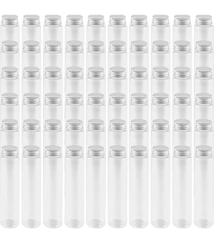 Berenti 30 Pcs Tubos De Ensayo De Plástico Con Tapas (50 Ml) | Cuotas