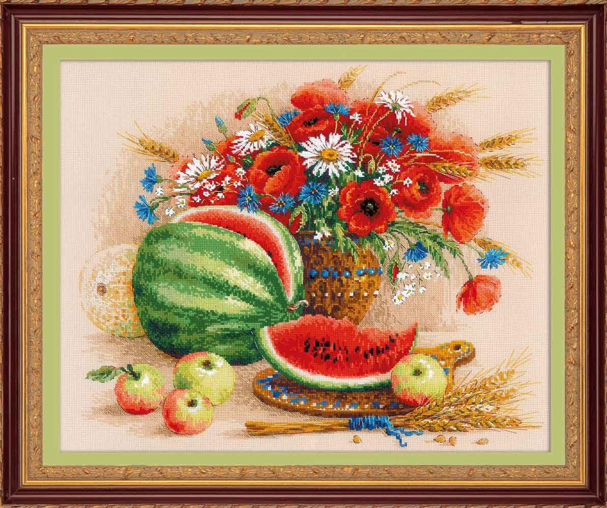 Riolis 100/060 Counted Cross Stitch Set, Cotton, Multi-Colour, 50 x 40 cm