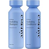 Eva NYC Hyaluronic Acid Hydrating Shampoo and Conditioner Set - Add Moisture + Shine - Restore Hydration + Soften - All Hair Types - Gentle Cleanse, High Lather - Jasmine Scent - 10 floz (Pack of 2)