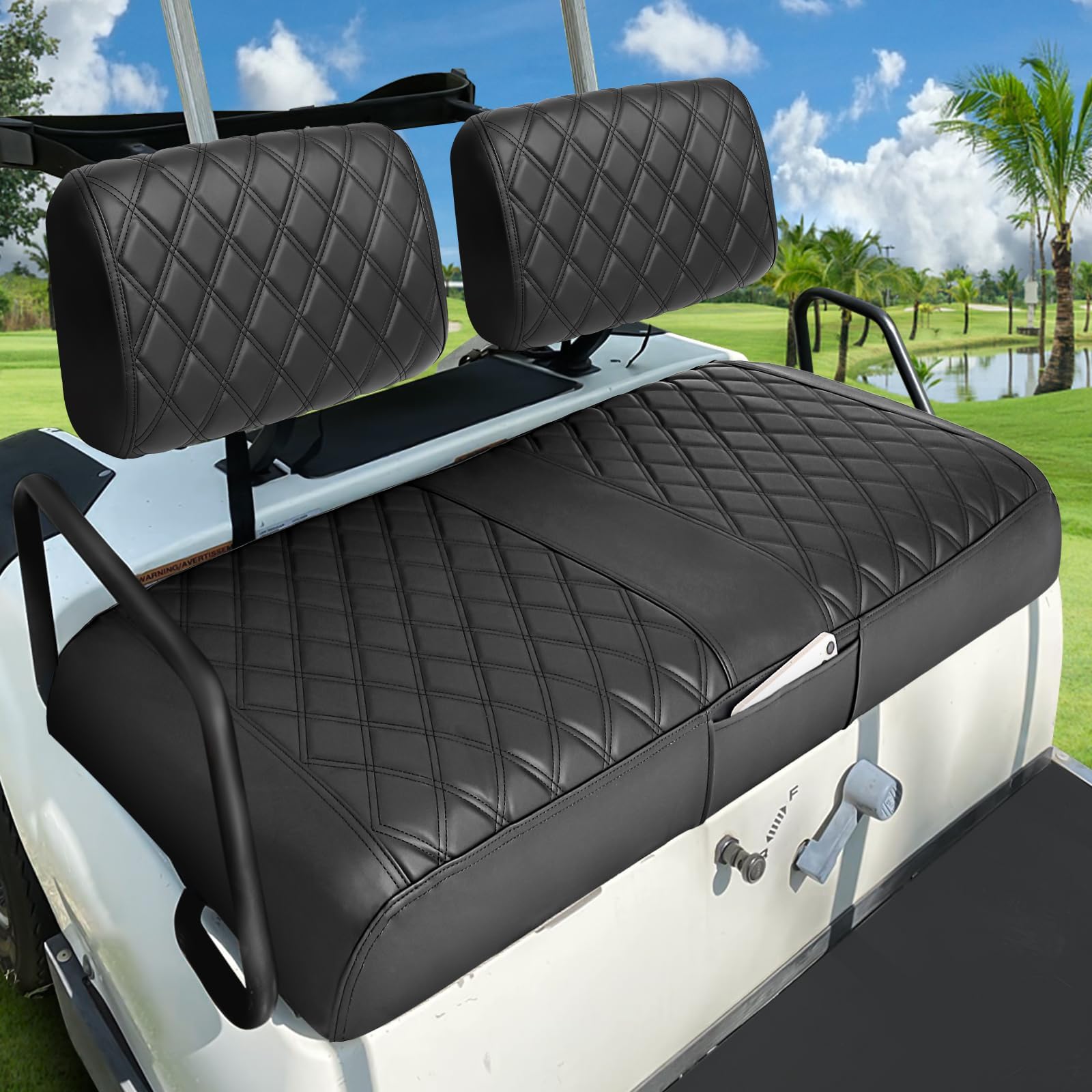 Putter da golf con coprizione linee di allineamento per migliorare la