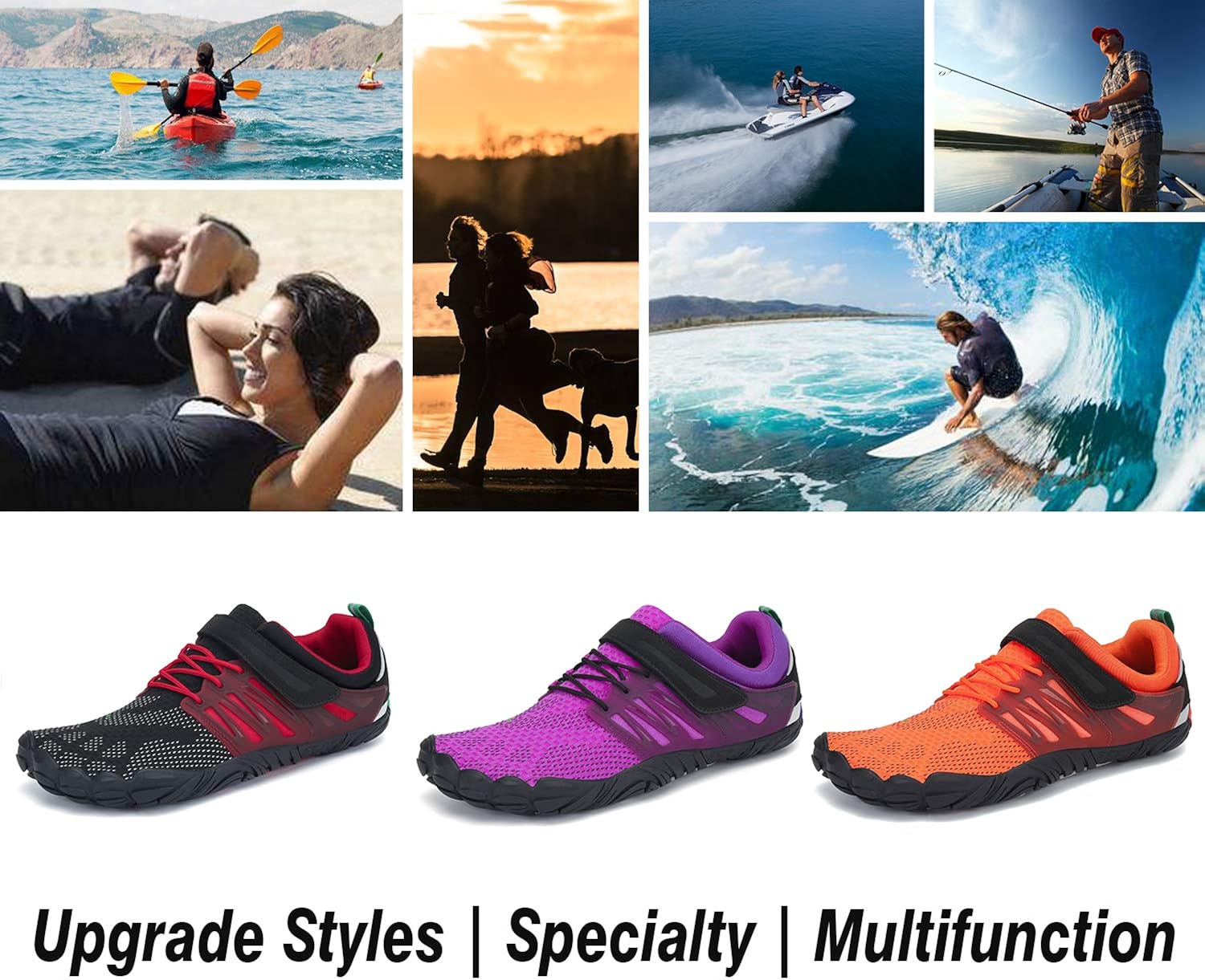  | SAGUARO Mens Womens Minimalist Trail Running Shoes Barefoot Walking | Wide Toe Box | Outdoor Cross Trainer | Zero Drop Sole | Trail Running