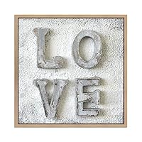 SIGNWIN Framed Canvas Wall Art Colorful Texture Canvas Prints Home Artwork Decoration for Living Room,Bedroom - 16x16 inches