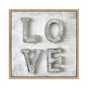 SIGNWIN Framed Canvas Wall Art Colorful Texture Canvas...