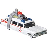 Hot Wheels Real Riders Ghostbusters Classic ECTO-1 Die-Cast Vehicle 1:64 Scale
