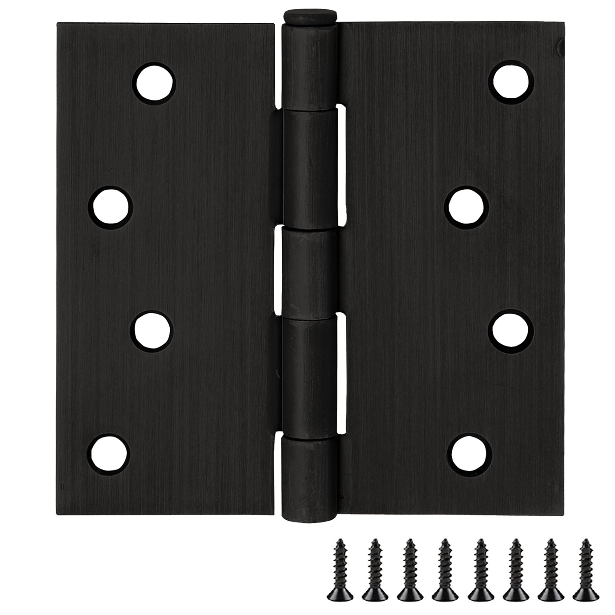 Design House 181685 10-Pack Hinge 4", SQ Oil Rubbed Bronze, 10