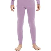 Iguana Unisex Kids 100% Merino Wool Base Layer Pants Thermal Underwear Bottom for Girls and Boys