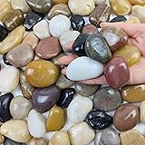 FANTIAN 5 lbs River Rocks Pebbles for Indoor