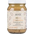 Sarais Maca & Cinnamon Almond Nut Butter, Ultra Creamy, Vegan, Paleo, Gluten Free, Kosher, 8.11 Ounce Jar