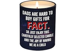 VIWIX Father's Day Gifts for Dad from Daughter, Son, Kids - Father's Day Gifts from Daughter, Son - Dad Gifts for Fathers Day - Present for Dad - Dad Birthday Gift, Birthday Gifts for Dad - Dad Candle 10Oz