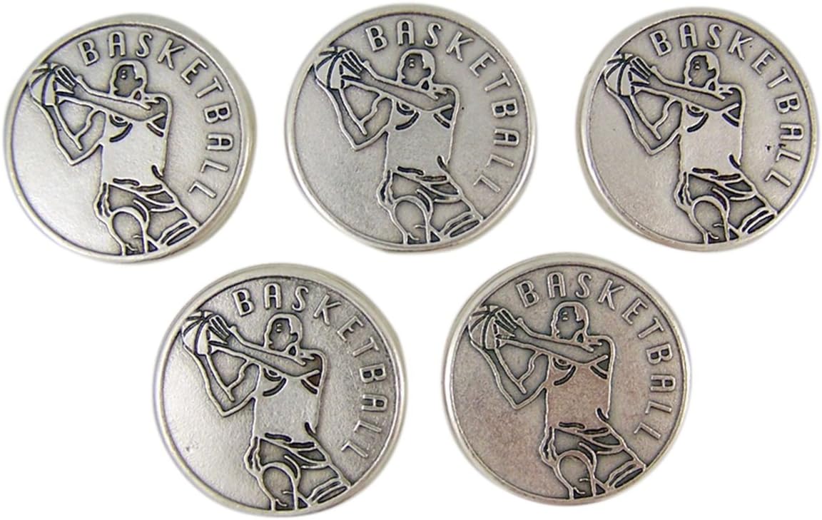 Saint Sebastian Basketball Pocket Token (Set of 5) Home