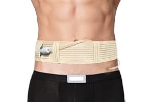 Peritoneal Dialysis Catheter Protection Belt, G-Tube/GJ Tube Holder PD Catheter Tube Support Band (1pack, Small) (2pack, Larg