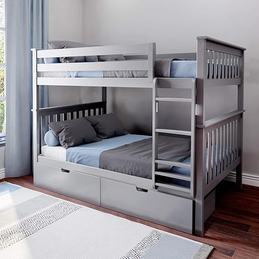 finley bunk bed frame with storage