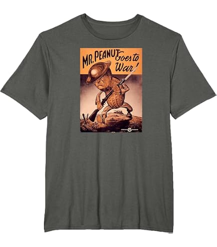 Amazon.com: Planters Mr. Peanut Men's Black Short Sleeve Tee
