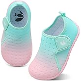 FEETCITY Boys Girls Water Shoes Kids Aqua Socks Quick Dry Barefoot for Beach Swimming Pool