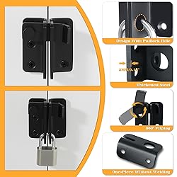 Alise Flip Latch Gate Latches Set with