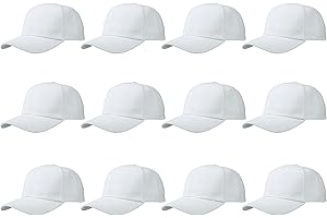 Gelante Plain Blank Baseball Caps Adjustable Back Strap Wholesale LOT 12 PC'S
