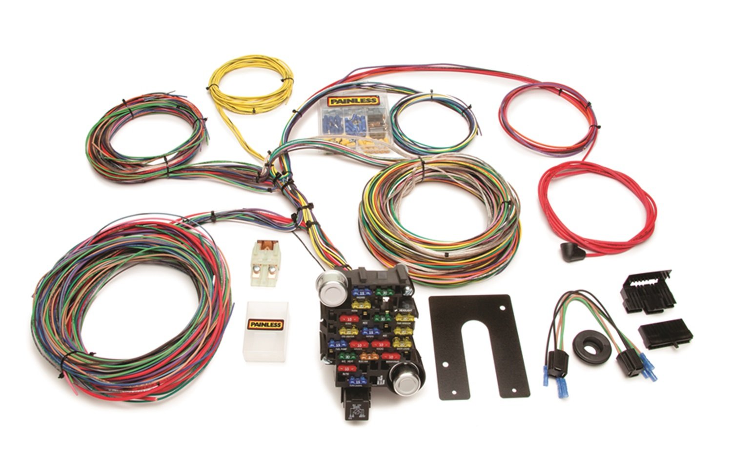 Painless 10202 Classic-Plus Customizable Chassis Harness (Key in Dash-28 Circuits)