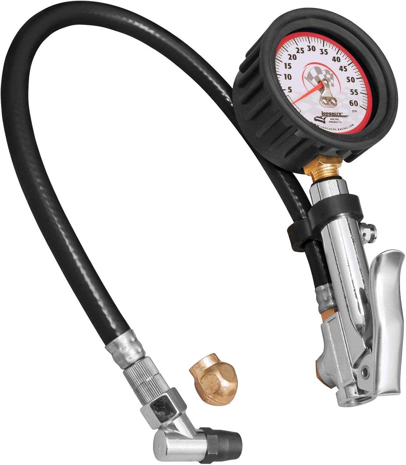 Longacre Quick Fill Tire Gauge 060 psi — 52009, Tire Gauges Amazon
