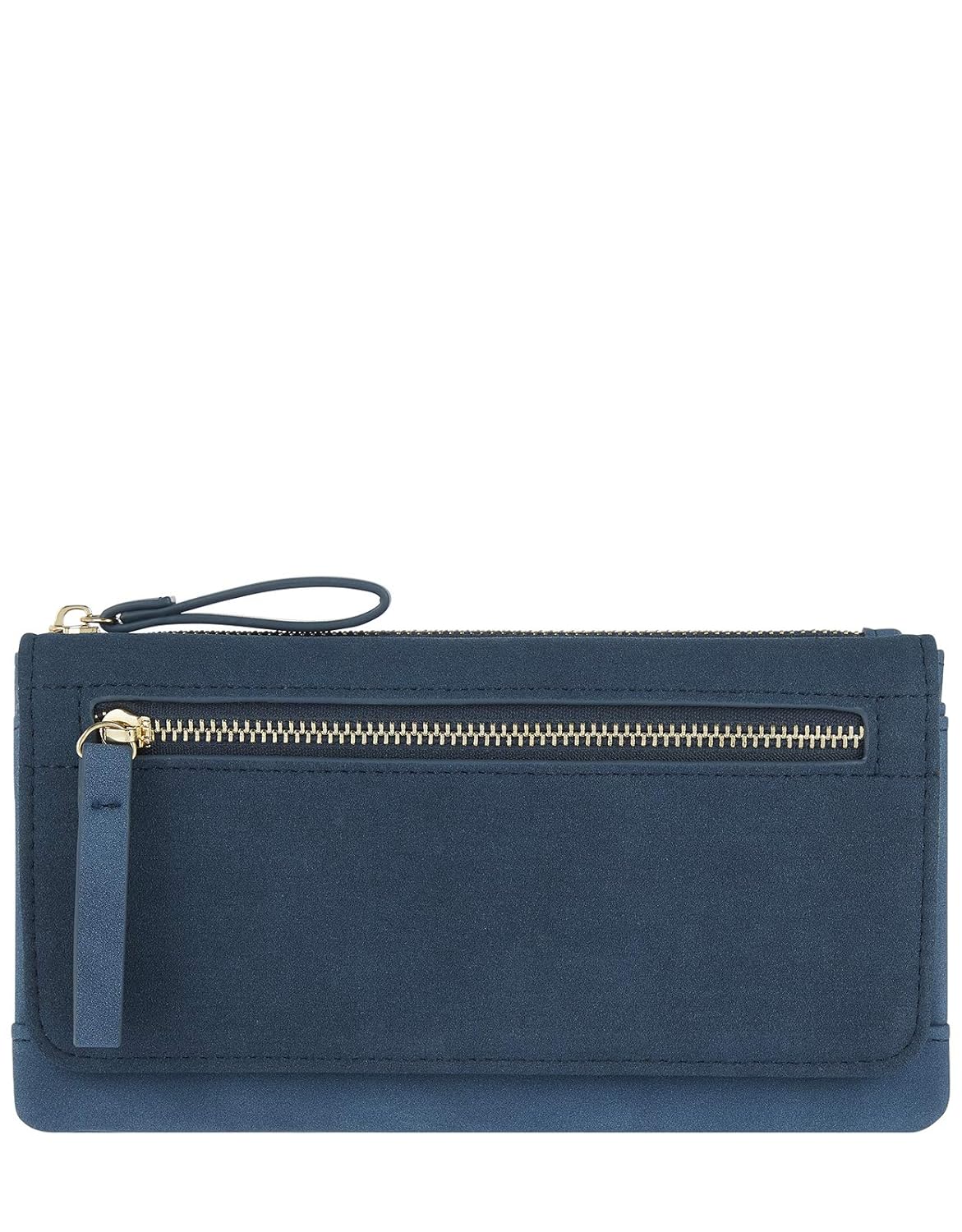 accessorize navy clutch