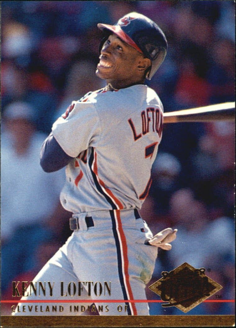 1994 Ultra Baseball Card 45 Kenny Lofton Collectibles