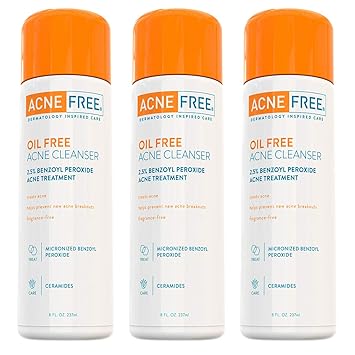 benzoyl peroxide 2.5 percent wash