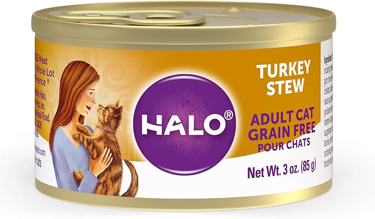 halo turkey cat food