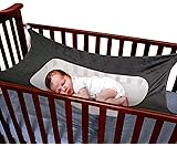 LONYKIBEE Baby Hammock for Crib, Mimics Womb Help Sleep Cradle, Newborn Bassinet Hammock Bed, Sturdy Metal Button, Infant Nursery Bed Boy Girl Baby Gift