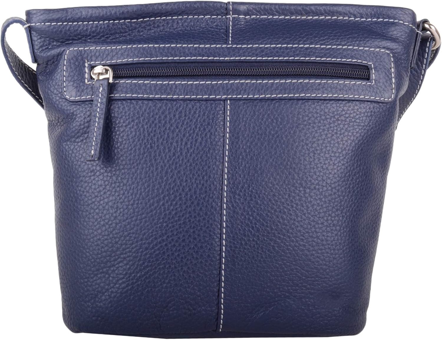 Womens Genuine Soft Leather Bucket Style Cross Body/Shoulder Bag - Image 3