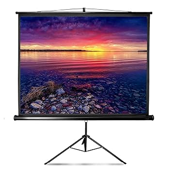 LYH - Pantalla de proyección para proyectores HD 4:3 (función ...